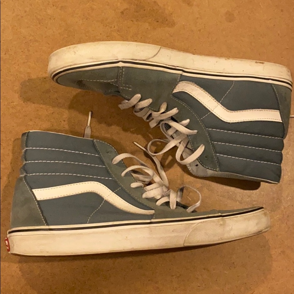 Vans Blue-Grey High Tops